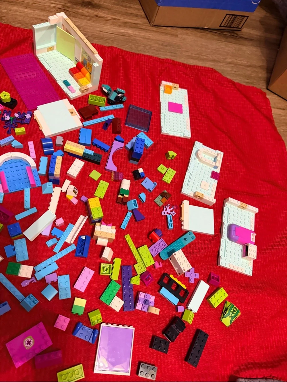 Lego lot with Azari Firedancer mini figure